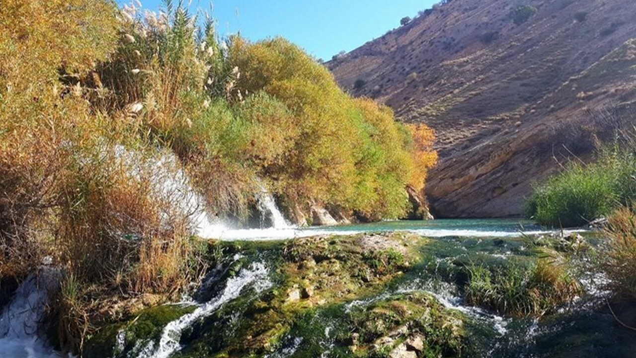 احتمال ریزش بهمن در آبشار آب سفید
