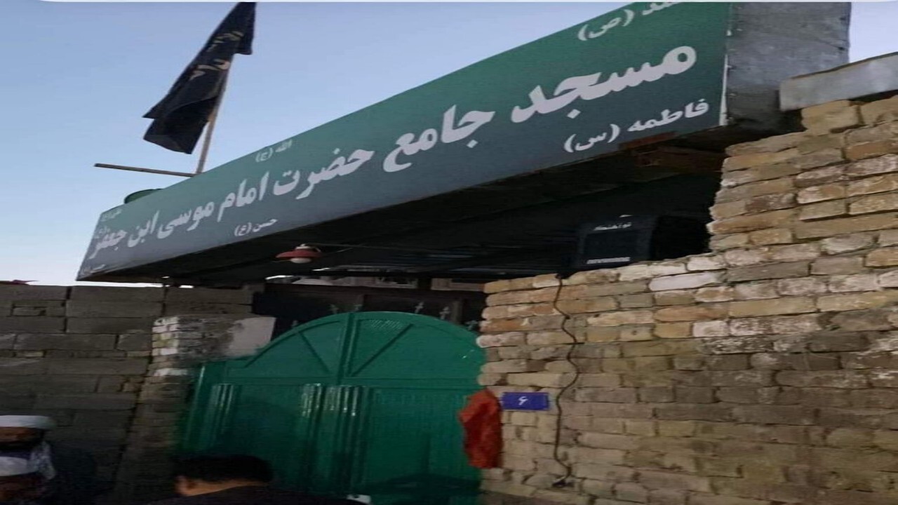 طالبان مسجد موسی بن جعفر منطقه افشار را بستند + تصاویر