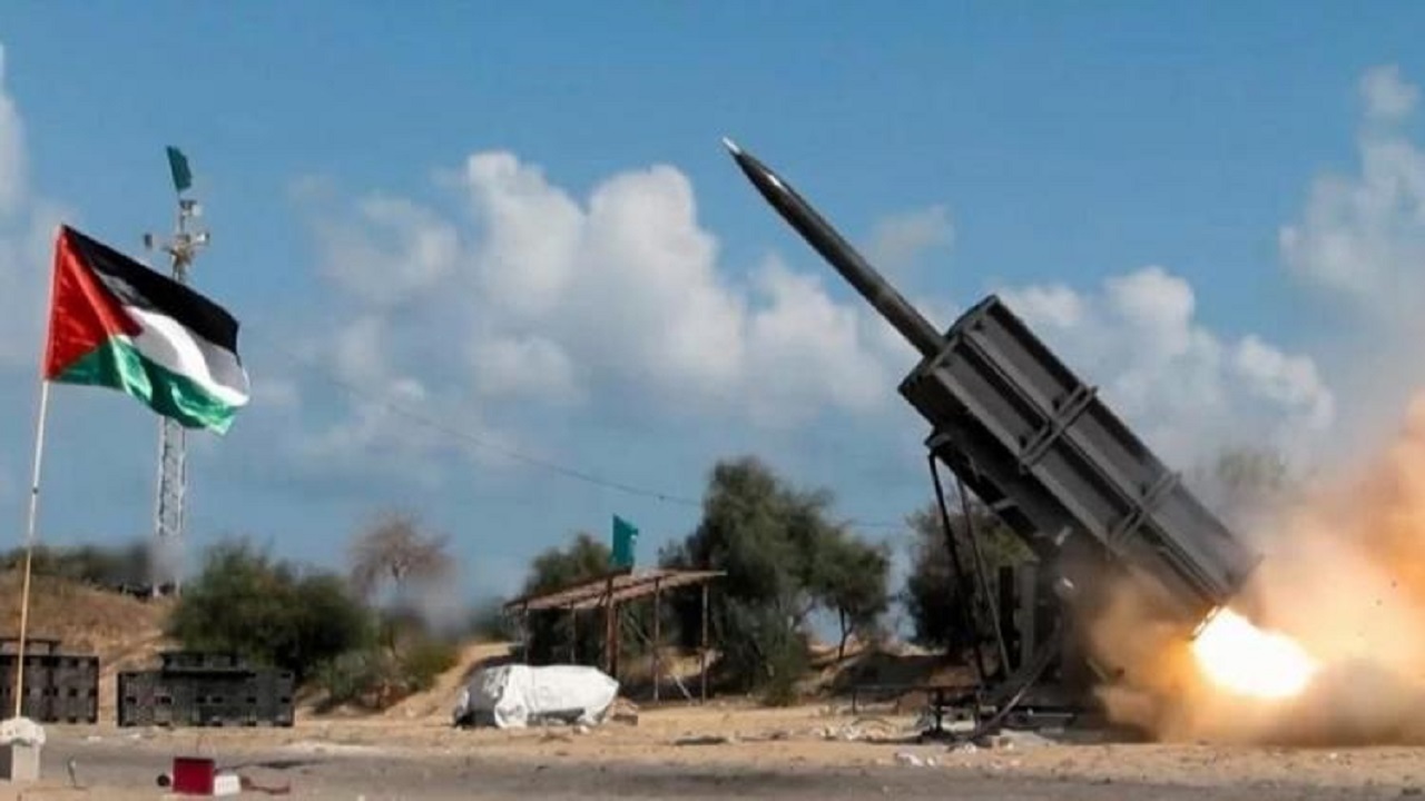 آزمایش موشکی جدید حماس در غزه
