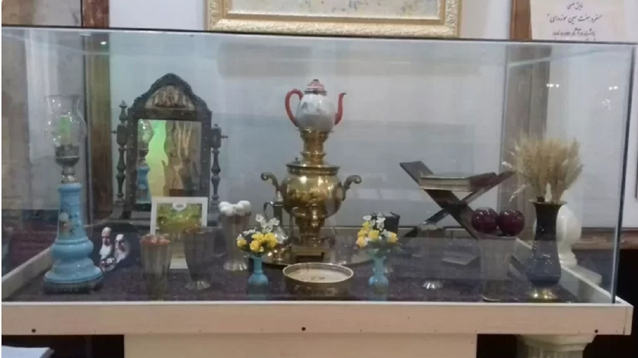 نمایش سفره هفت سین قاجاری در گنجواره فصلی موزه فاطمی