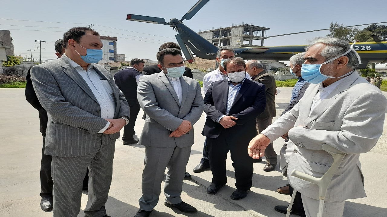 بالگرد‌ها در خدمت آسایش مردم مازندران