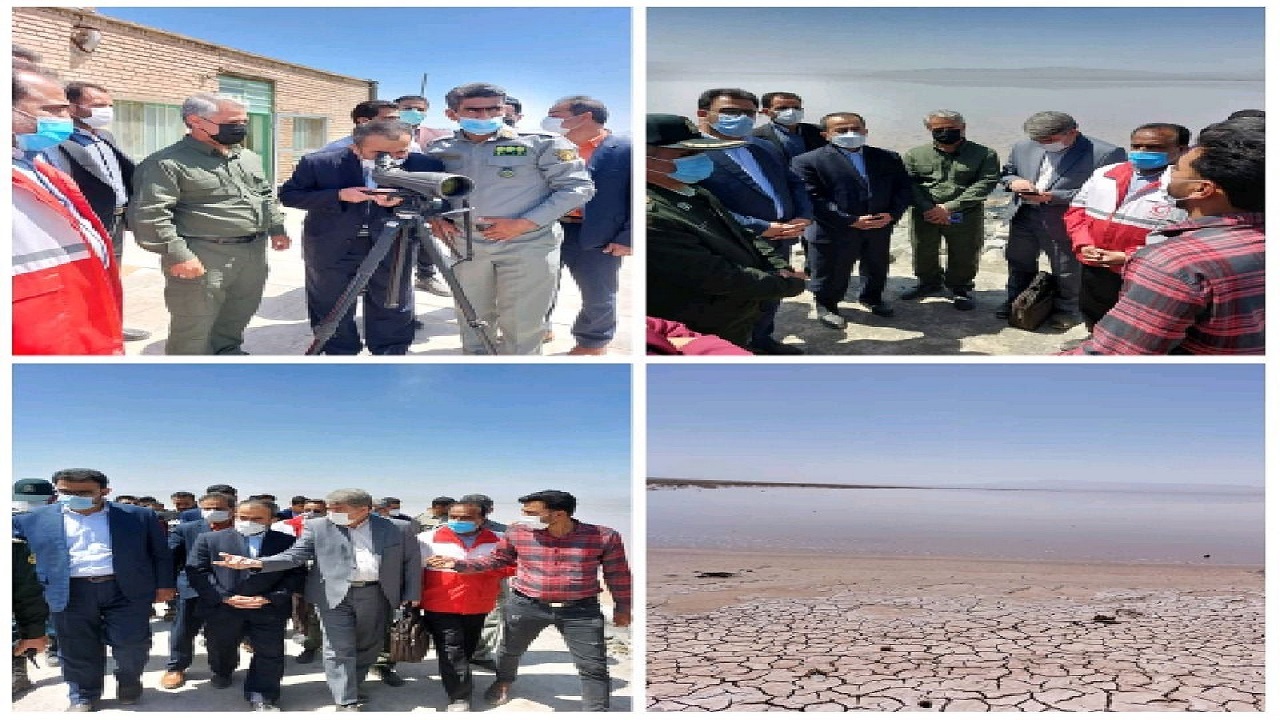 تالاب کجی نمکزار نهبندان میزبان استاندار خراسان جنوبی