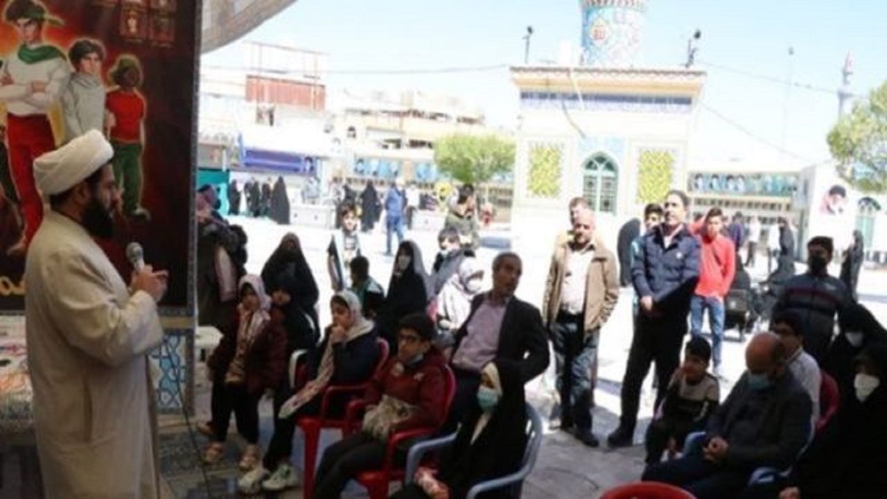 بازدید بیش از ۵۰ هزار نفر از خیمه معرفت مزار شیخان قم