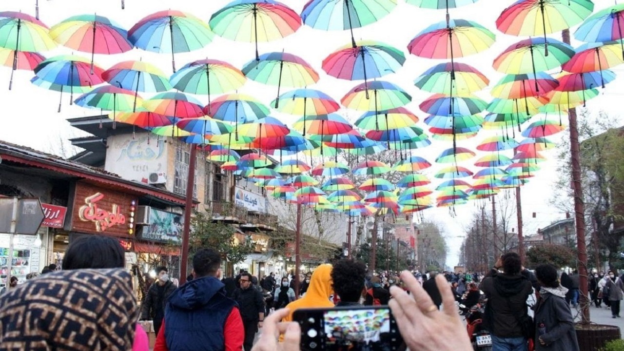 آمار گردشگران نوروزی امسال، ۳ برابر جمعیت گیلان