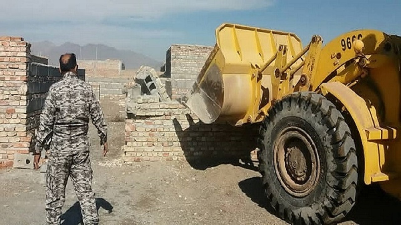 رفع تصرف حدود ۱۲ هزار متر مربع از اراضی دولتی سیستان و بلوچستان در طرح نوروزی