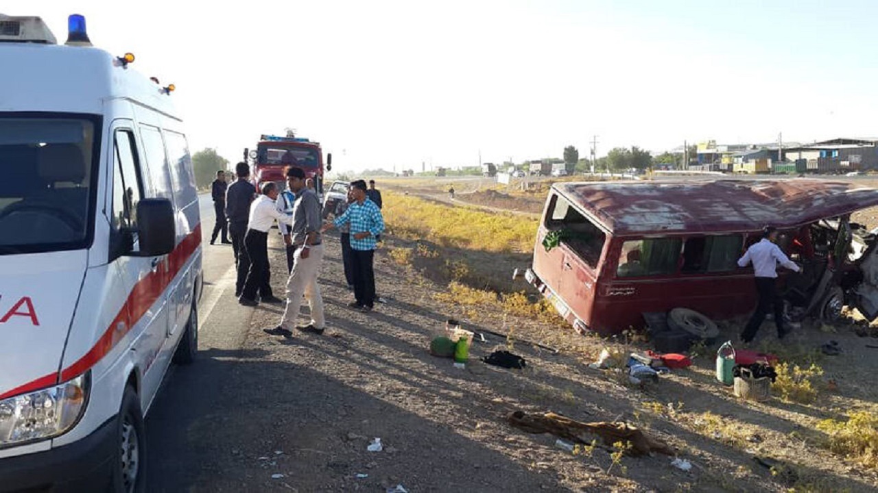 ۱۰ مصدوم در حوادث رانندگی خوزستان