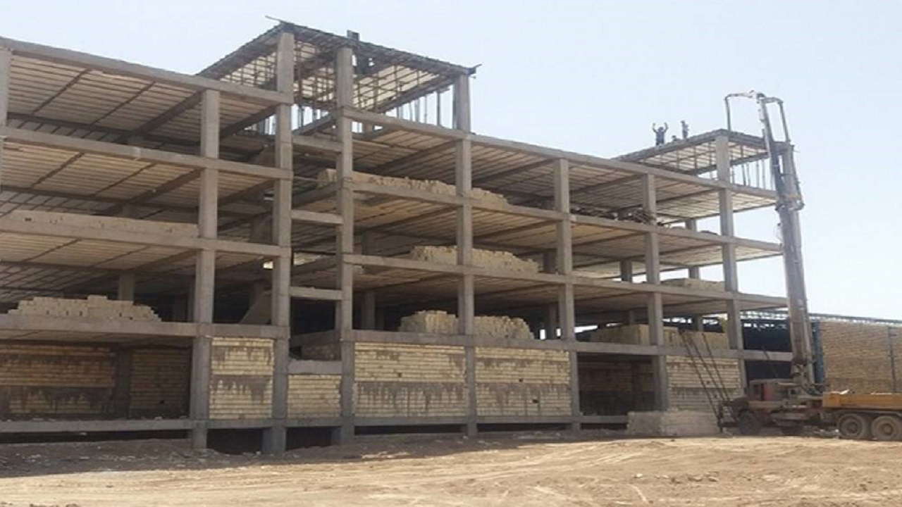 اسکلت بندی ۳۱۶ واحدمسکونی در طرح اقدام ملی