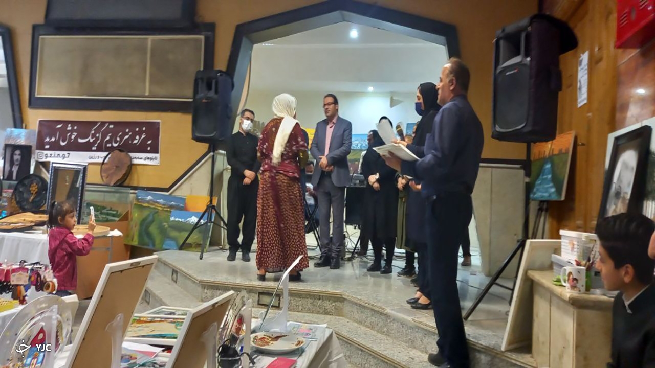 نمایشگاه توانمندی بانوان مهابادی به کار خود پایان داد