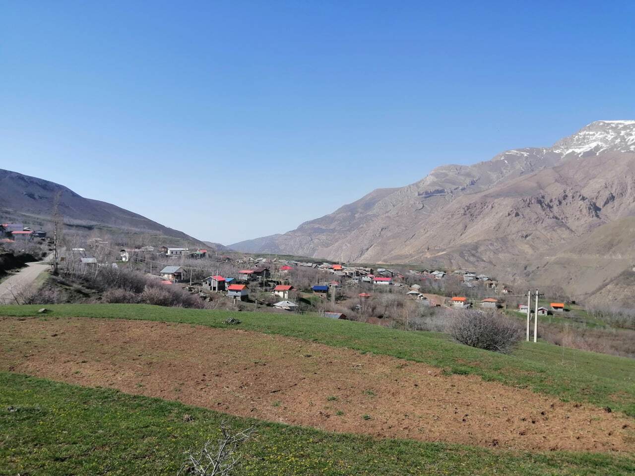 نمایی از طبیعت روستای یازن + تصاویر