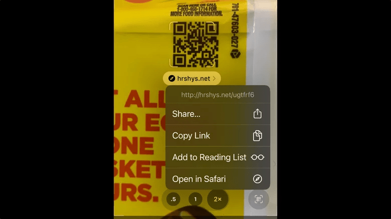 اسکن کد&zwnj;های QR