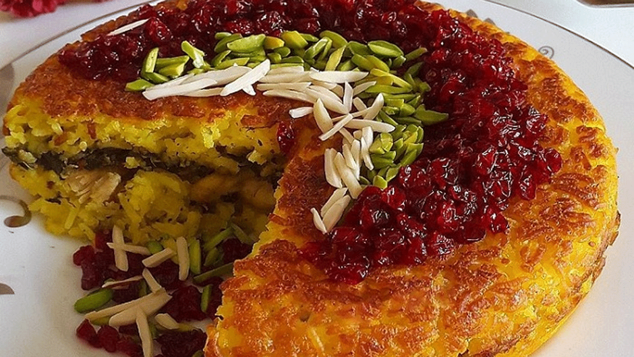 طرز تهیه ته چین گل کلم + فیلم