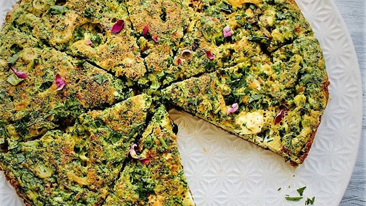طرز تهیه کوکو باقالی + فیلم