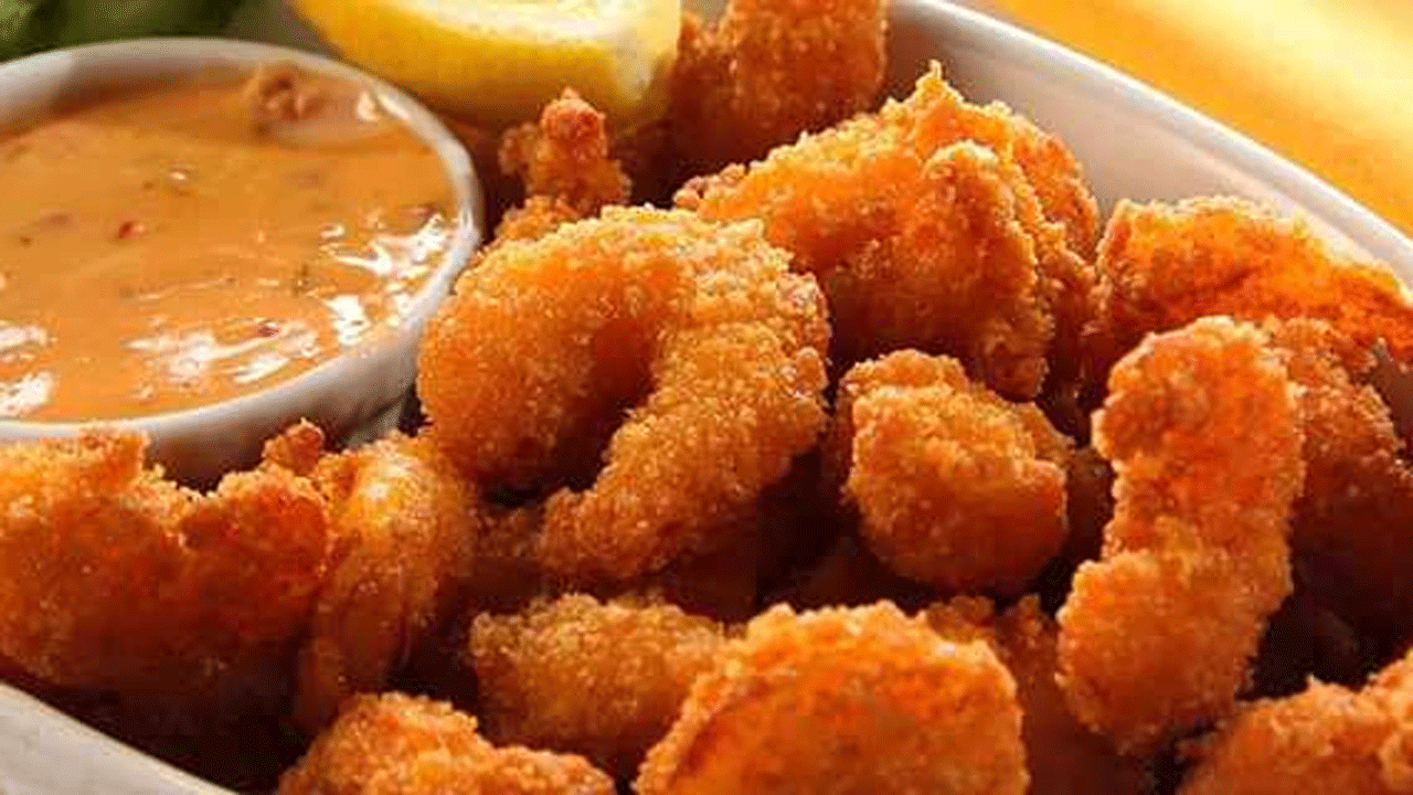 طرز تهیه میگو سوخاری + فیلم