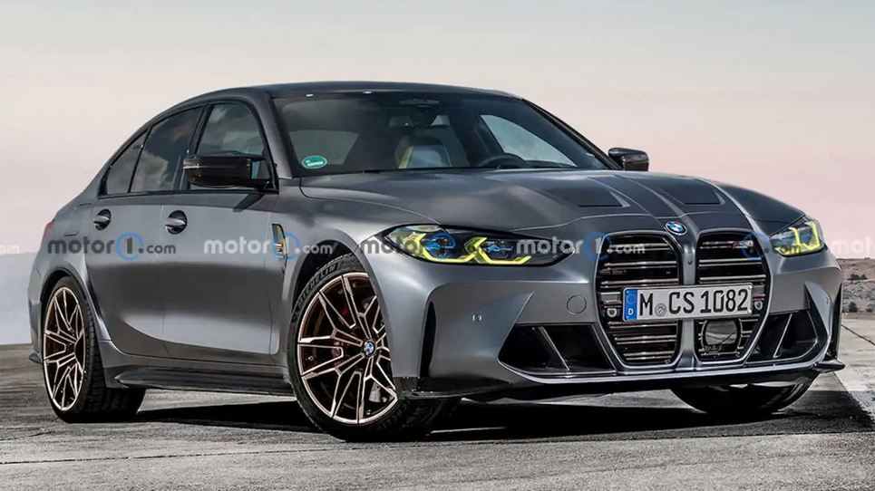 رندر جدید خودروی BMW M۳ CS ۲۰۲۳