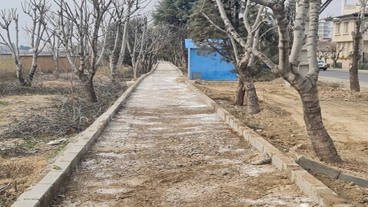 آغاز عملیات احداث پیست دوچرخه سواری در کمربندی گلستان