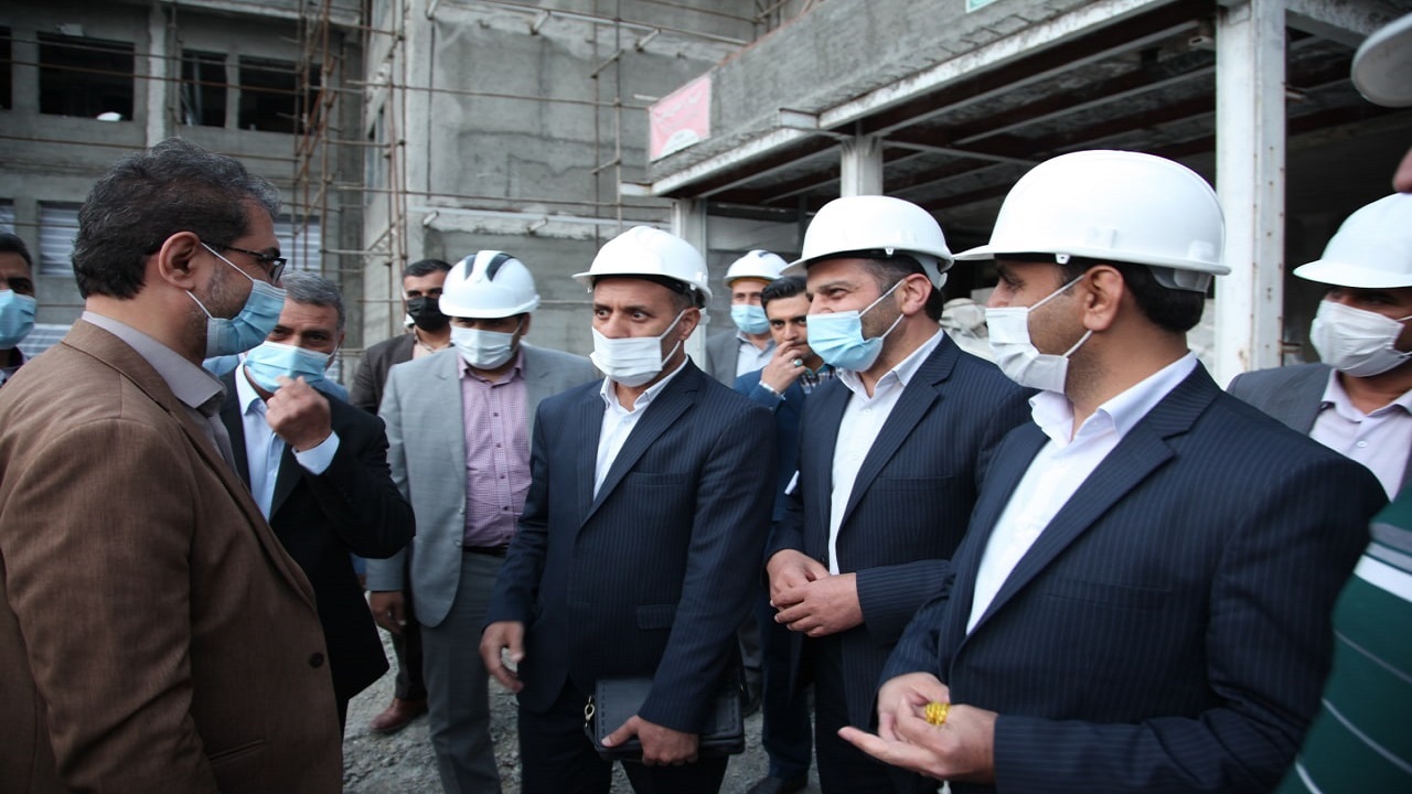 بیمارستان شهید قاضی سنندج ۶۳ درصد پیشرفت فیزیکی دارد
