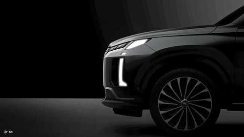 اولین تصاویر تیزری از هیوندای پالیسید 2023 به نمایش در آمد