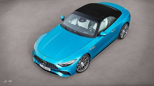 مرسدس AMG SL43 با یک توربو چهار سیلندر رونمایی شد