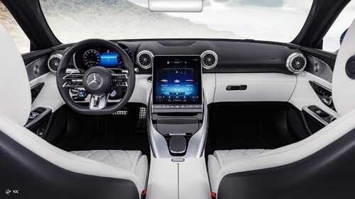 مرسدس AMG SL43 با یک توربو چهار سیلندر رونمایی شد