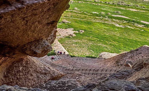 غار کرفتو گنجی نهفته در دل کوه ها