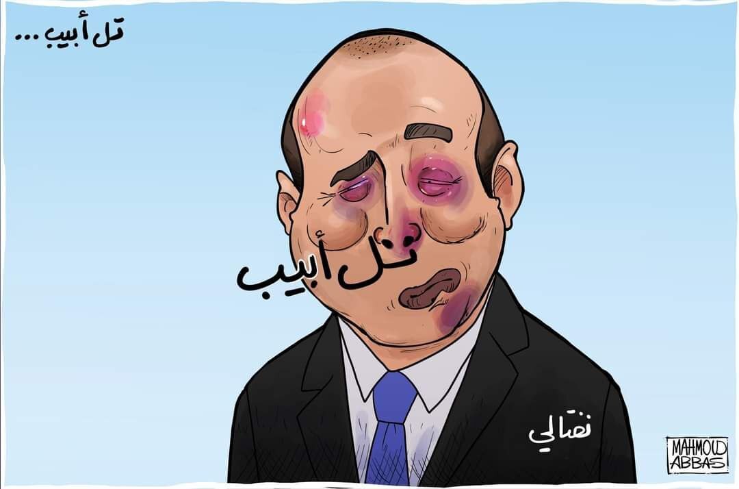 کاریکاتور نفتالی بنت