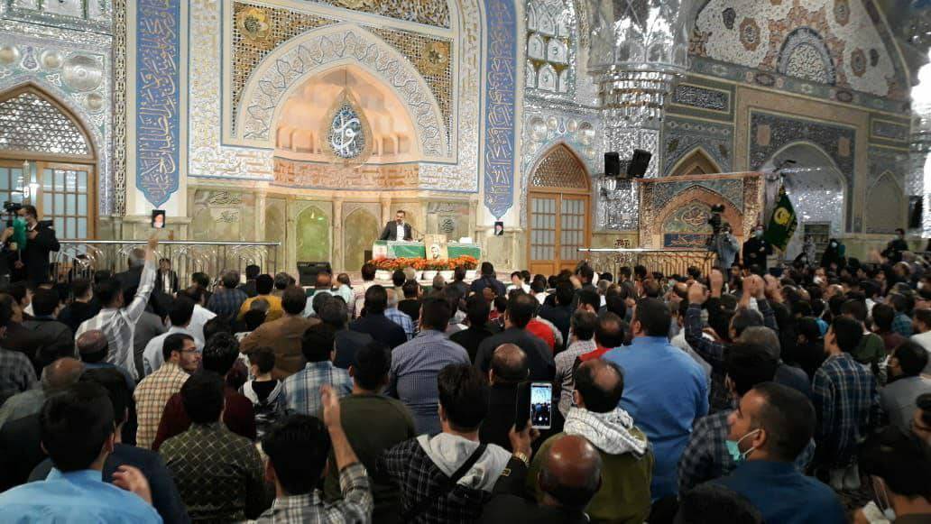 تشییع پیکر حجت&zwnj;الاسلام شهید دارایی در روستا بزد تربت جام