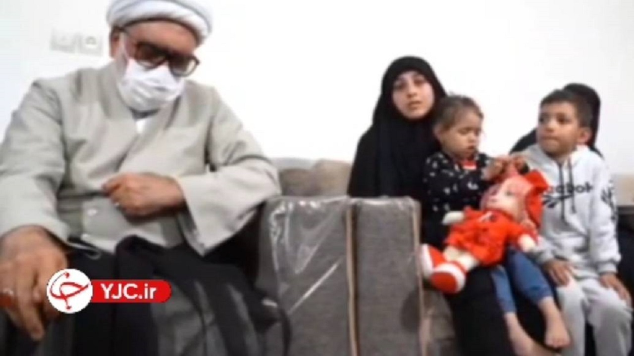 راه همسرم را پسرش ادامه می‌دهد