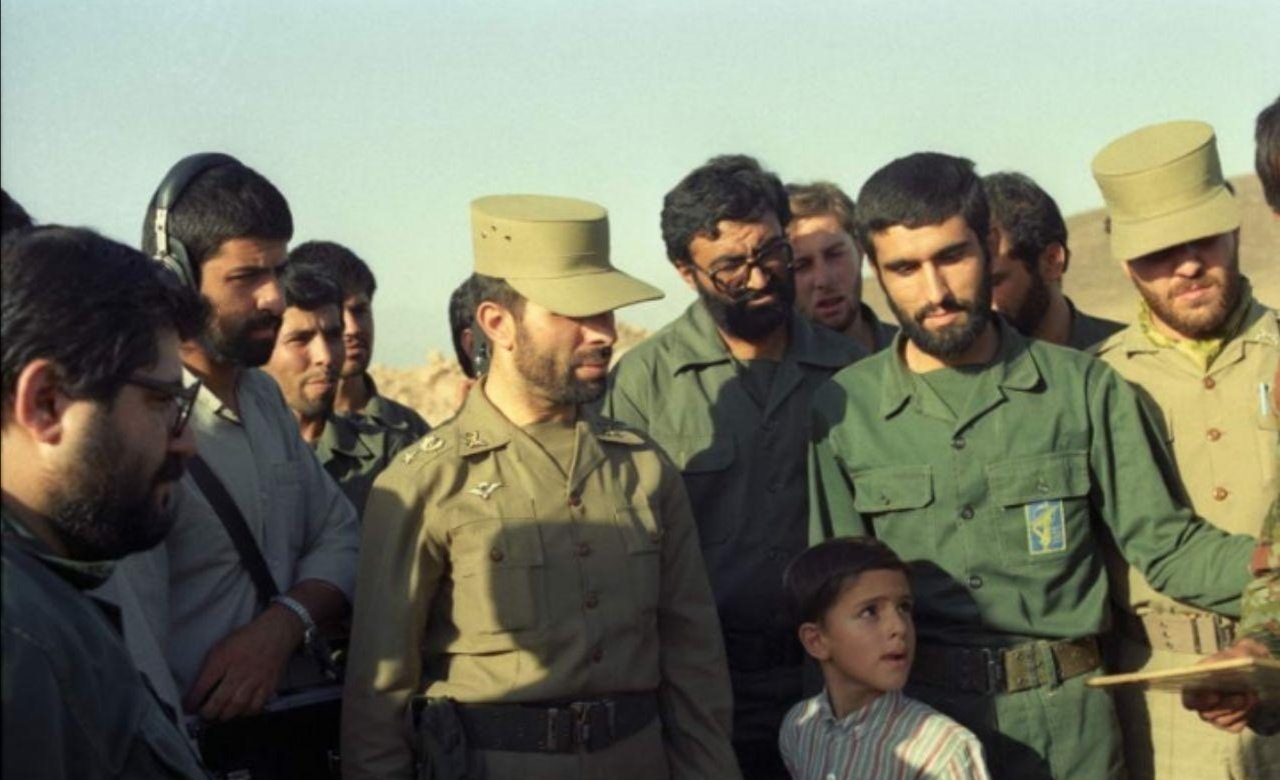 شهید صیاد شیرازی در جبهه جنگ