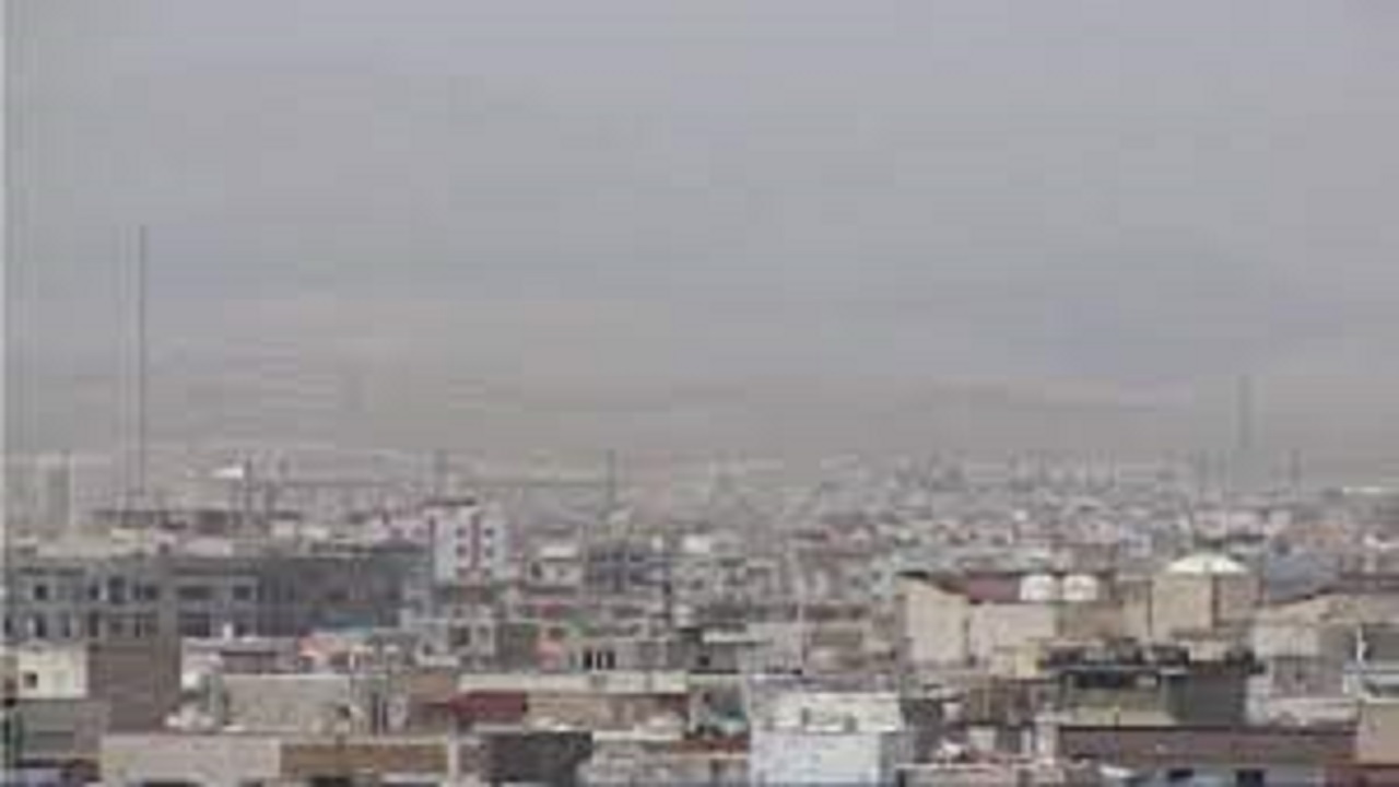 گرد و خاک پدیده غالب جوی قزوین