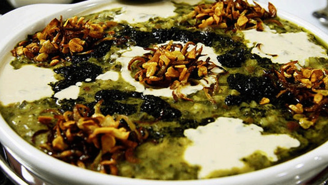 طرز تهیه آش جو + فیلم