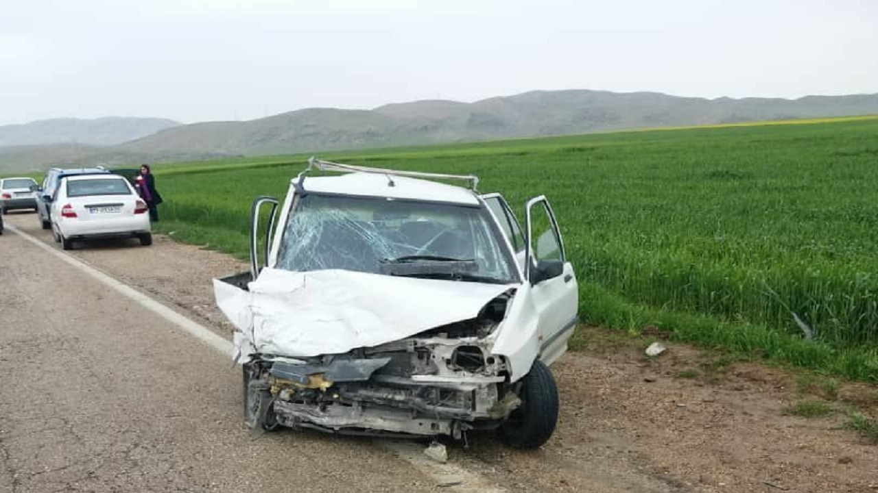 انحراف خودروی پراید در گلستان یک کشته و ۳ زخمی برجای گذاشت