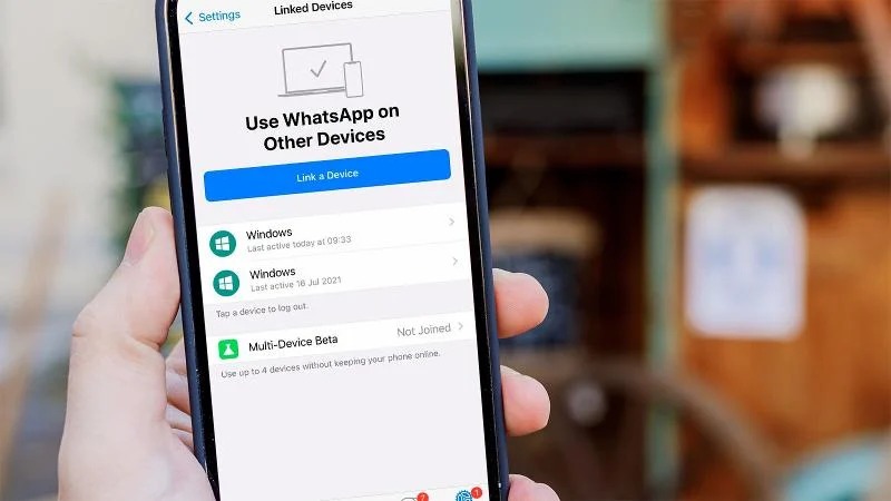 قابلیت پشتیبانی چند دستگاه واتساپ 