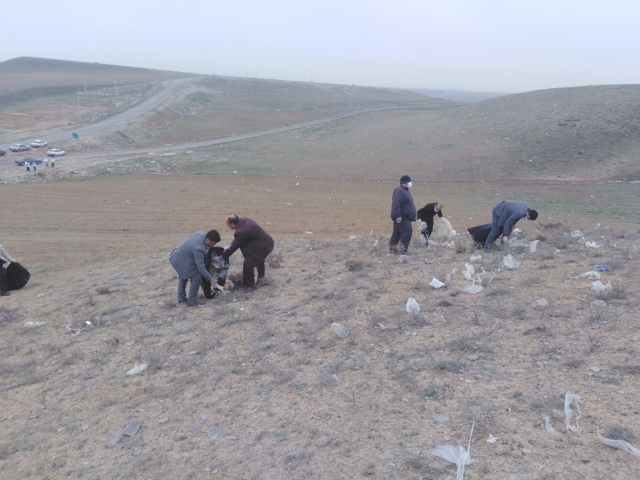 پاکسازی منطقه گردشگری نوالار از پسماند&zwnj;ها + تصاویر