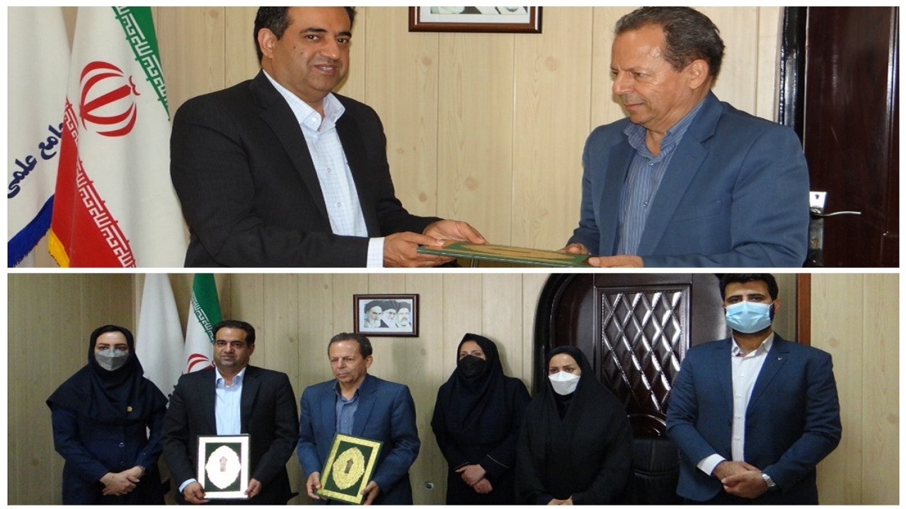 امضا تفاهم نامه همکاری نظام مهندسی کشاورزی ودانشگاه جامع علمی کاربردی استان کرمان