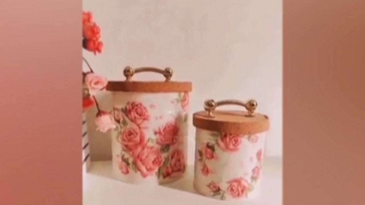 ساخت کاردستی کاربردی با کمک چند قوطی فلزی + فیلم