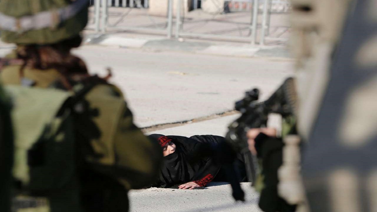 شهادت یک زن فلسطینی بدست نظامیان صهیونیست
