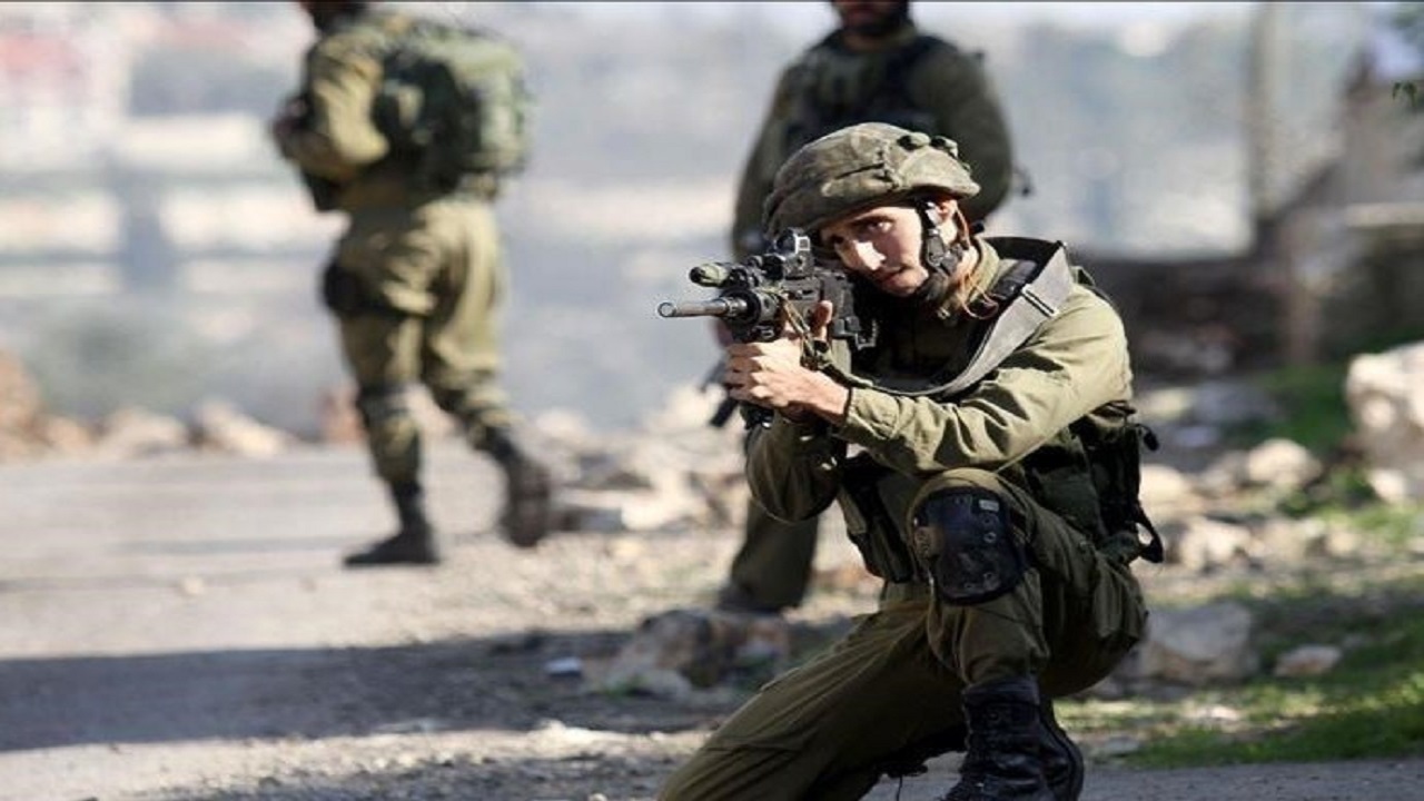 لحظه به شهادت رسیدن یک زن فلسطینی + فیلم