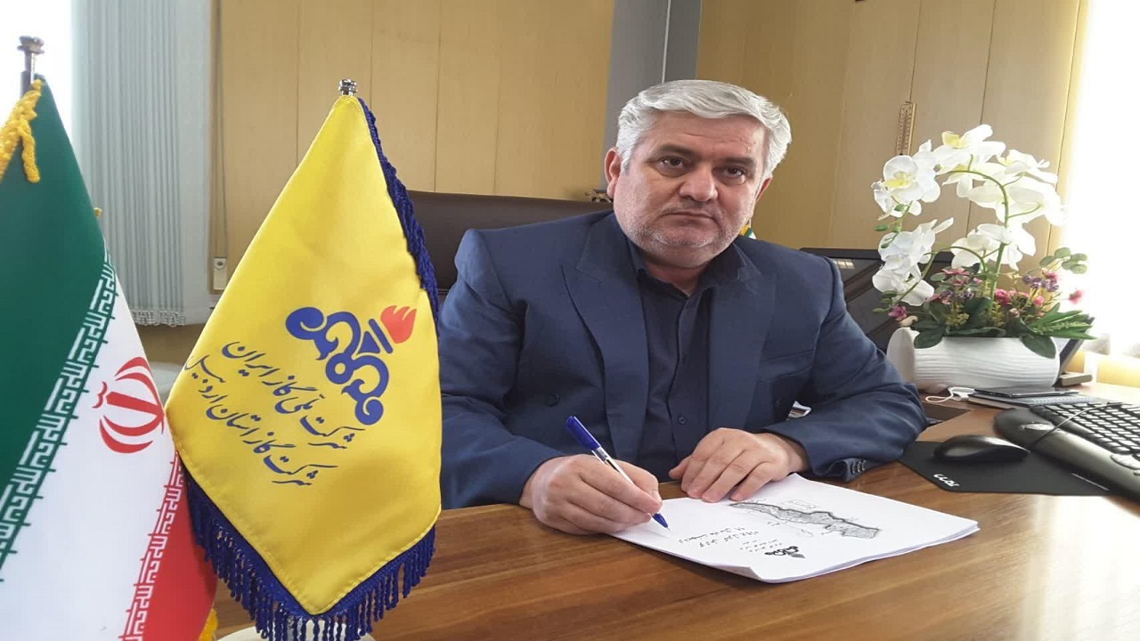 اتصال ۵۹ روستا به شبکه گاز استان اردبیل