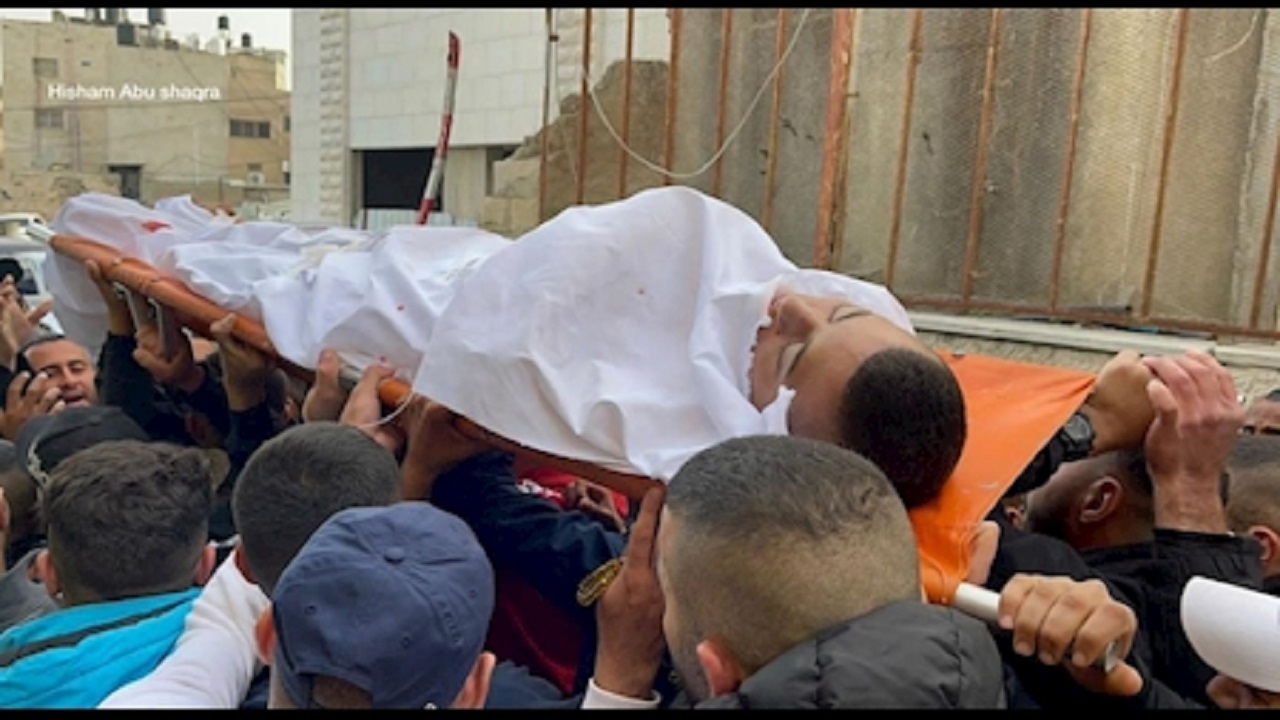 شهادت جوان ۱۷ ساله فلسطینی در اردوگاه جنین