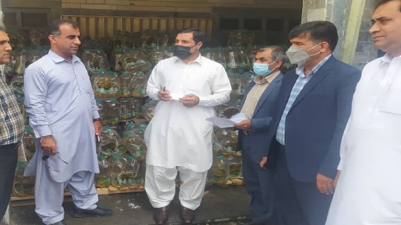 ۱۳۴ تُن روغن خوراکی طی ۲۲ روز در چابهار توزیع شد