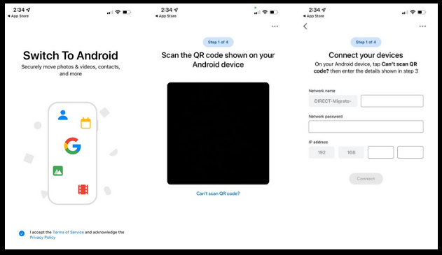 Switch to Android 