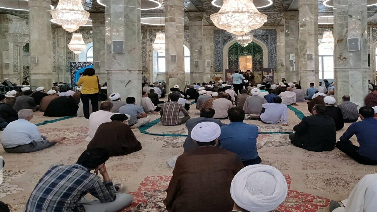 آیین بزرگداشت شهدای روحانی حادثه حرم رضوی در قم برگزار شد