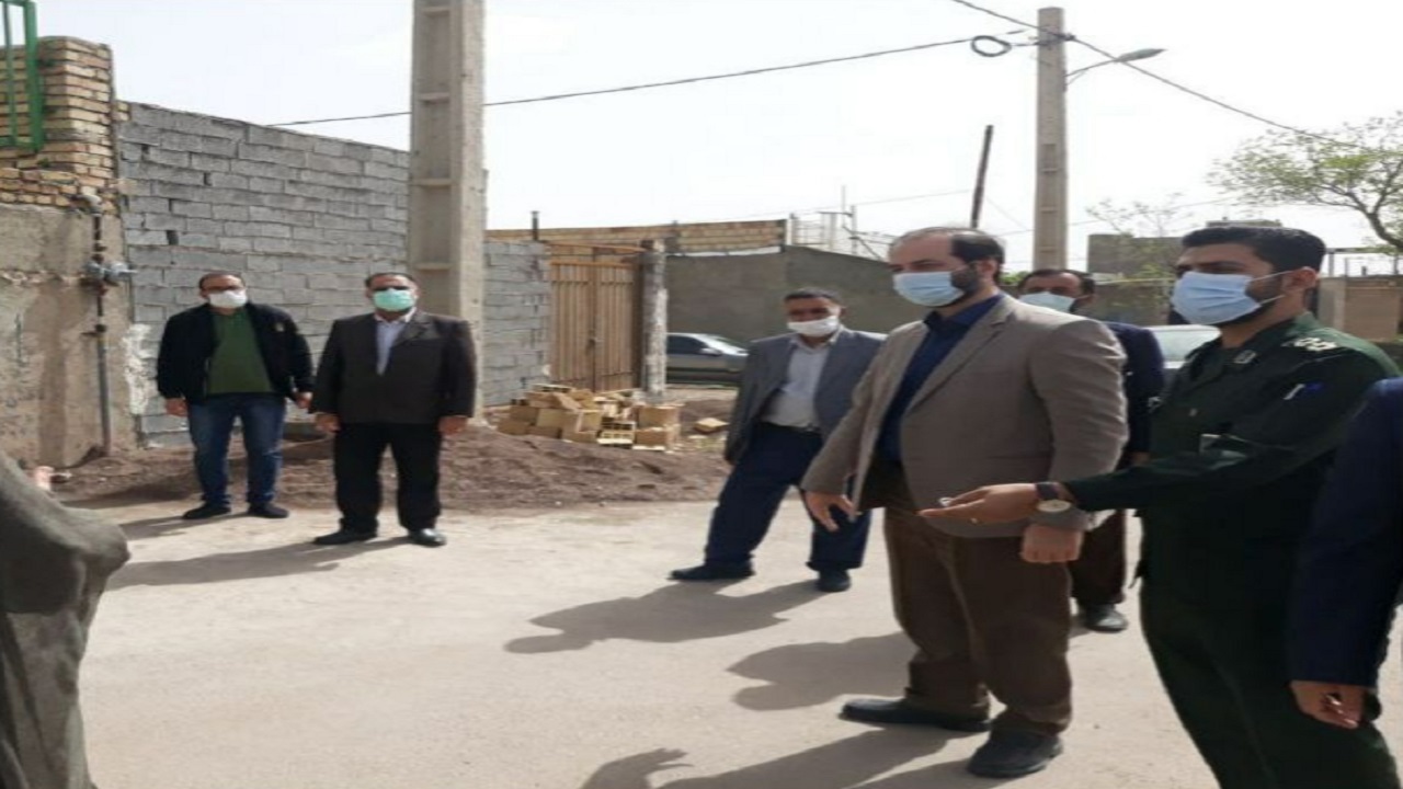 بازدید از ناحیه منفصل شهری ناصرآباد