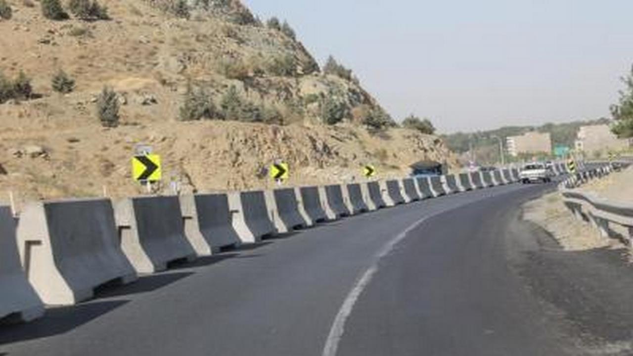 نصب ۱۲ کیلومتر نیوجرسی در جاده‌های ایلام