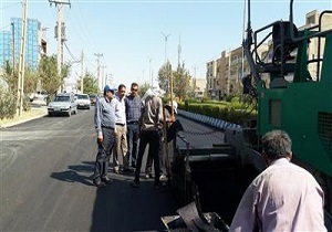 ترمیم آسفالت تمام نوار‌های حفاری شهر کوت عبدالله، تا قبل از عید سعید فطر