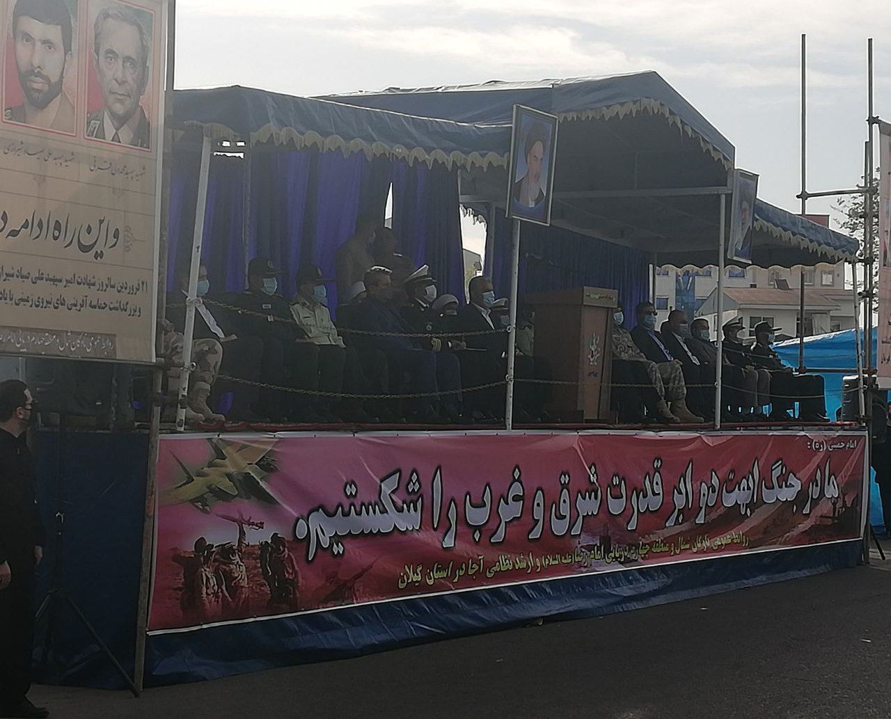 نمایش اقتدار و صلابت ارتش در گیلان