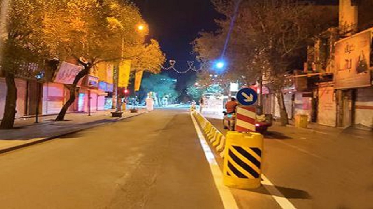 انتظام بخشی خیابان امام خمینی قزوین