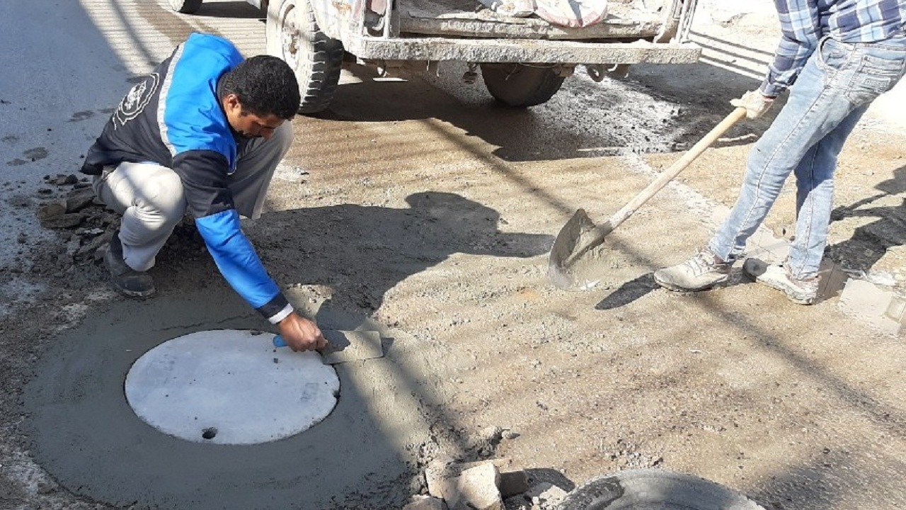 ۶۷۱ دریچه منهول در بندرماهشهر به سرقت رفت