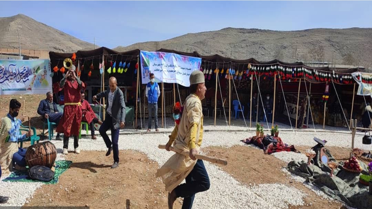 برپایی جشنواره آئینی نوروزگاه در سپیدان