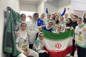 قهرمانی تیم ملی هندبال دختران ایران در آسیا 